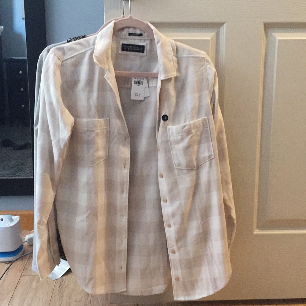 Abercrombie boyfriend flannel